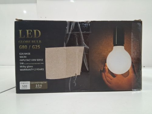 6PK YIMILITE LED Globe Light Bulbs - 2700K/40W - WARM WHITE image 4