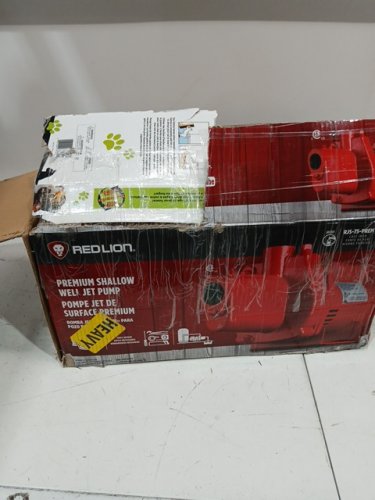 RED LION PREMIUM CAST IRON SHALLOW WELL JET PUMP - 3/4 HP - 16 GPM - 115/230v - RED - (MODEL: RJS-75-PREM / 602207) image 3