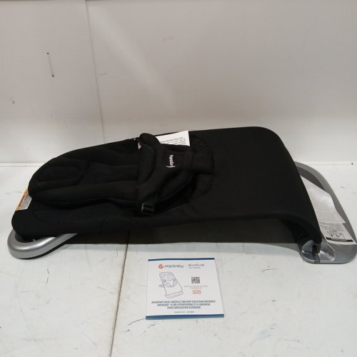 ERGOBABY EVOLVE 3-IN-1 ADJUSTABLE BOUNCER SEAT/CHAIR FOR NEWBORNS TO TODDLERS - 20-29LBS CAPACITY - onyx black (MODEL: EVLBNCONYXNA) image 3