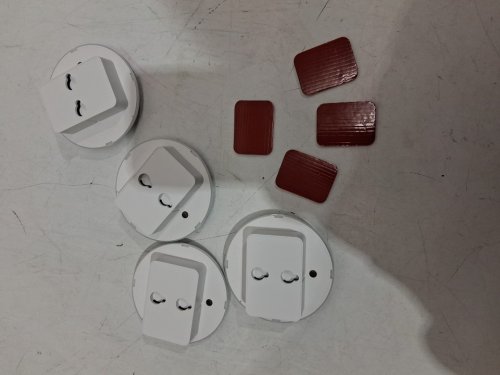 4PK led Touch push button Night Light - warm white image 4