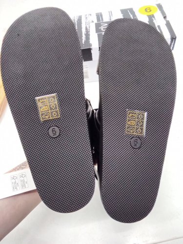 Women's DV by Dolce Vita argyle Sandal - size 6 - black (style: 1109844) image 3