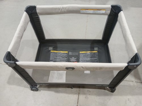 GRACO PACK N' PLAY playard portable foldable playpen - Oakley Black/White (model: 2084226) image 4