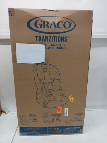 GRACO C20 TRANZITIONS 3-IN-1 HARNESS BOOSTER CAR SEAT - 100LBS CAP - BLACK (MODEL: 2035724) image 2