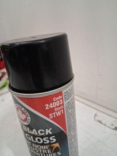 Dominion Sure Seal Fan spray tip Trim Black Semi Gloss Paint - 425G - black (model: 24003) image 3
