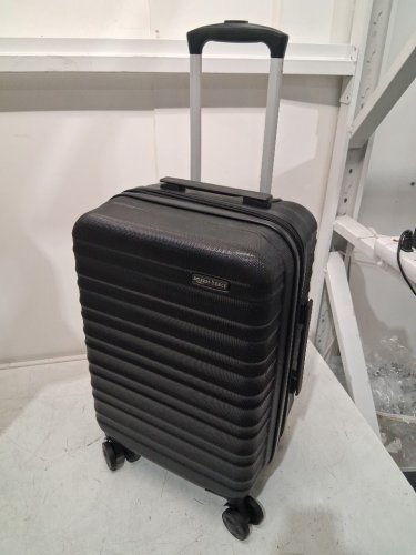 AMAZONBASICS HARDSIDE CARRY ON SPINNER TRAVEL LUGGAGE SUITCASE - 21" - SMALL - BLACK image 4