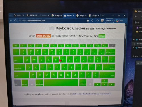 Lenovo Wired Keyboard - Black (Model: SK-8827) image 4