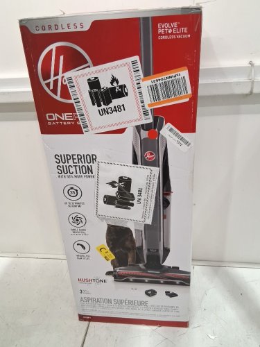 Hoover ONEPWR Evolve Pet Elite Cordless Upright Vacuum Cleaner for Carpet and Hard Floor (MODEL: BH53801V) image 2