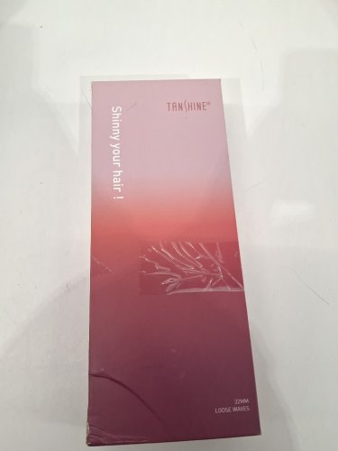 tanshine Curling Iron Hair Waver - 1.25" - pink (model: hac016) image 2