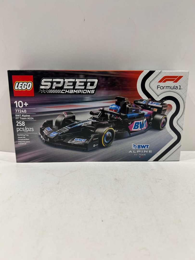 258pc Lego - speed champions - bmw alpine f1 team a542 (77248) image 3
