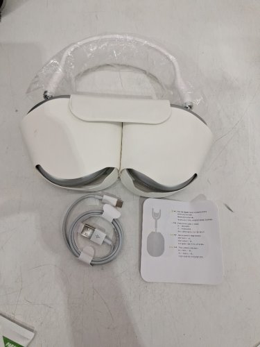 Wireless Bluetooth over ear headphones - silver/white image 2