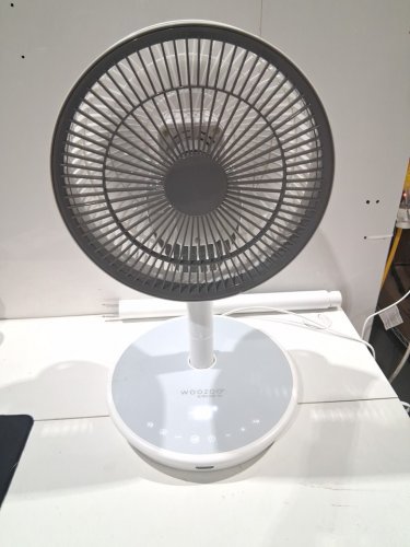 Woozoo 360° Pedestal 12-SPEED Air Circulator - ADJUSTABLE HEIGHT 21" TO 40" - WHITE (Model: STF-360DC/1747373) image 3