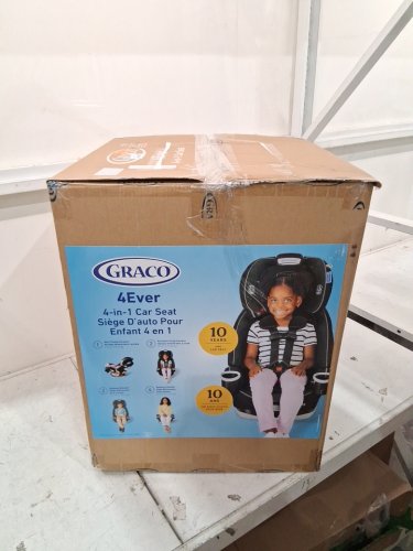 GRACO 4EVER 4-IN-1 CONVERTIBLE CARSEAT - RAEGAN/BLACK/GREY (MODEL: 2142902) image 6