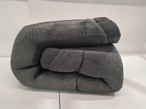 Ultra Soft Thick Non-Slip Baby Play Mat for Floor - 62" x 64" approx - grey image 2