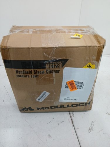 McCulloch Handheld Steam Cleaner with Extension Hose & Accessory Set - 6OZ CAPCITY - Black/YELLOW (MODEL: MC1230) image 3