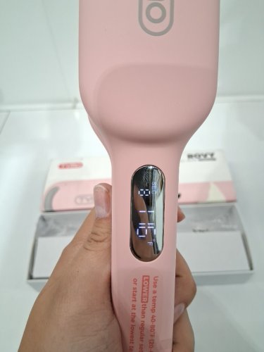 TYMO Hair Waver Curling Iron -  with 9 Heat Settings - PINK - (MODEL HC507PM) image 3