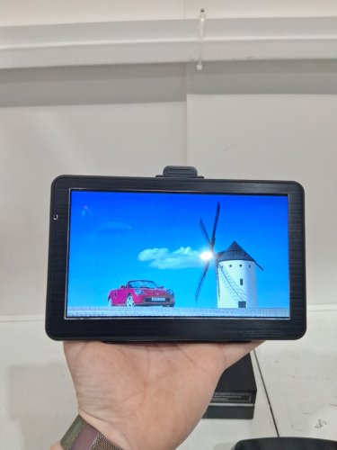 Multi-functional Touch Screen High Definition Car GPS Navigation - 7" - BLACK image 3