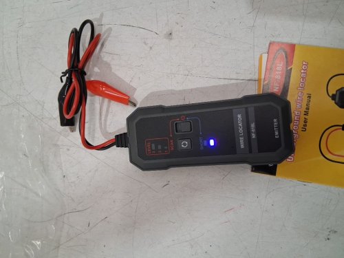 New Upgraded electric Underground Wire Locator for Pet Fence Buried Sprinkler Valve, Cable Tester - black - model: nf-818l) image 4