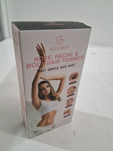 VOGCREST 2 IN 1 EYEBROW TRIMMER & FACIAL HAIR REMOVER - ROSE GOLD (MODEL: VG-103) image 3