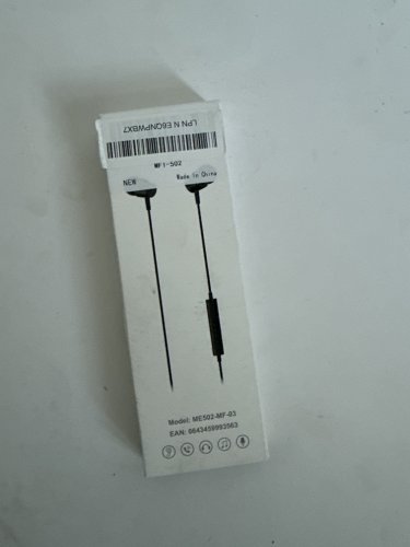 Lightning Headphones for iPhone 13 14 12 Pro Max MFi Certified Lightning Earbuds - BLACK (MODEL: ME502-MF-03) image 2