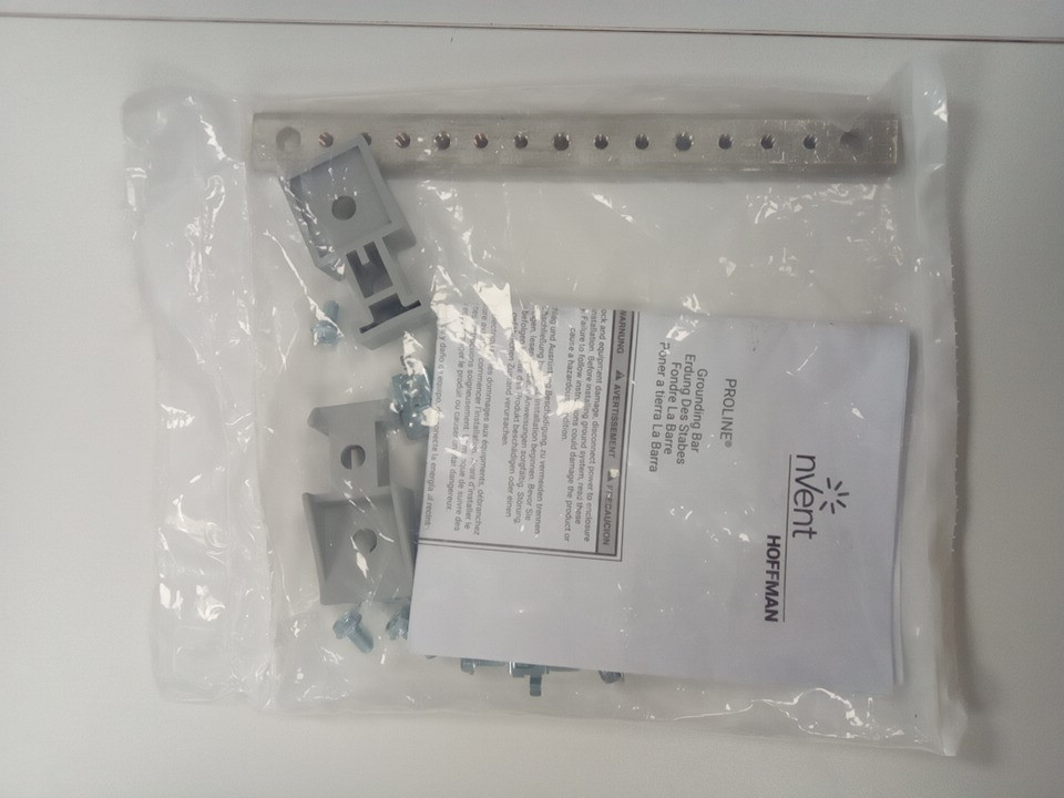 Hoffman Grounding Bar System kit - 200mm Copper - Grey (MODEL:PGs2k) image 2