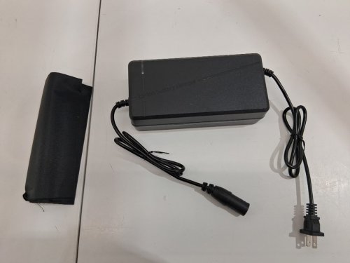 Fast Charger with Cannon/XLR Plug for 72V Lithium Battery, with Cooling System  - 84V 5A - black (model:72v5a) image 2