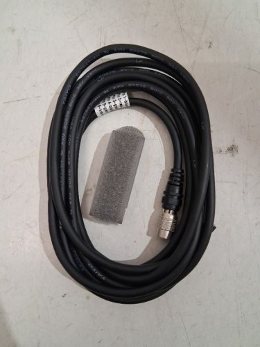 UONECN HIGH FLEX HIROSE OPEN END MALE PLUG POWER CORD for Basler AVT GIGE Sony CCD Industrial Camera - 6-PIN 3 METER - BLACK image 2