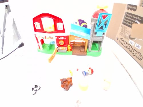 FISHER-PRICE LITTLE PEOPLE TODDLER TOY CARING FUN ANIMAL FARM PLAYSET - AGES 1+ - MULTICOLOR (MODEL: JNB87-9564) image 2