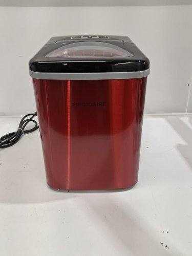 FRIGIDAIRE ICE MAKER MACHINE - MAKES UP TO 26LBS/DAY - RED (MODEL: EFIC108-BLACK) image 3