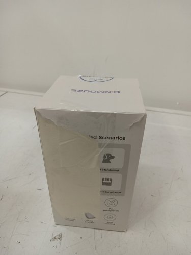 cinmoore C2U wired Indoor Pet Security Camera - 3k hd, 2 way audio - white (model: cm-c2u) image 2
