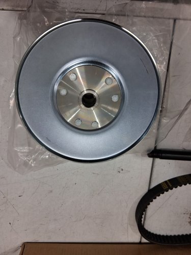 antuko 40 series torque converter kit / clutch pulley driver replacement - fits select go kart models - black/steel (model : ‎203015) image 9
