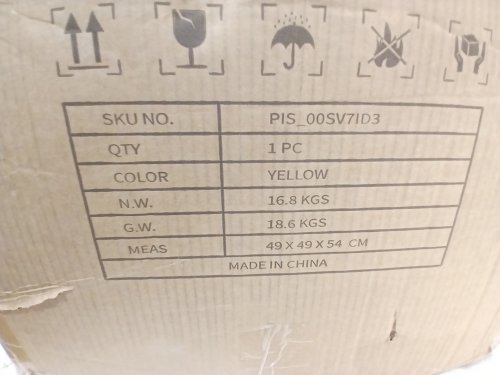 GarveeTech Metal Safe Cabinet - 18" - Yellow (Model: 7EZFW) image 13