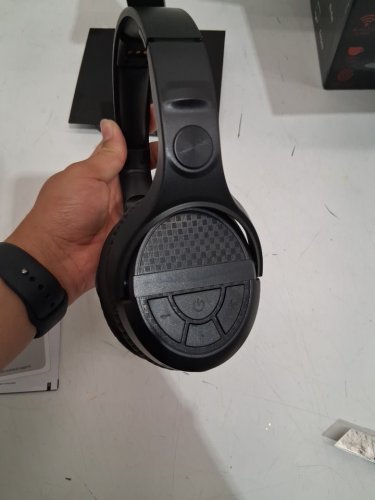 Ansten Wireless TV Headphones with RCA and Optical Connectors - Black (Model: AS60) image 5