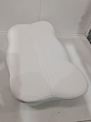 Mellow Sleep Cloud Align Ultimate Cooling Comfort Pillow - HIGH 11.8" x 19.7" x 4.3" -5.1" - White image 4