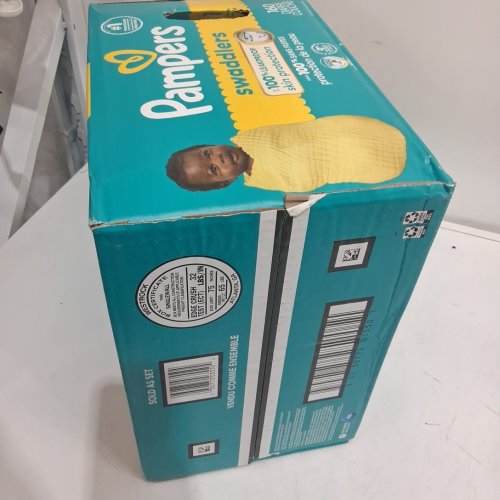 160pk pampers swaddlers best dryness disposable diapers - size 1 (8-14lb) image 4