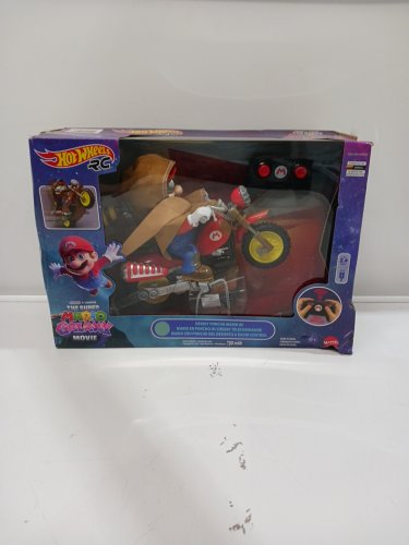 HOT WHEELS MARIO GALAXY DESERT PONCHO RC REMOTE CONTROL MOTORCYCLECAR - 6+ YRS - MULTICOLOUR (MODEL: 1851703) image 2