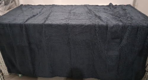 PetAmi Soft Sherpa Fleece Blanket for Small to Medium Dogs and Cats - 60" x 40" - Grey image 3