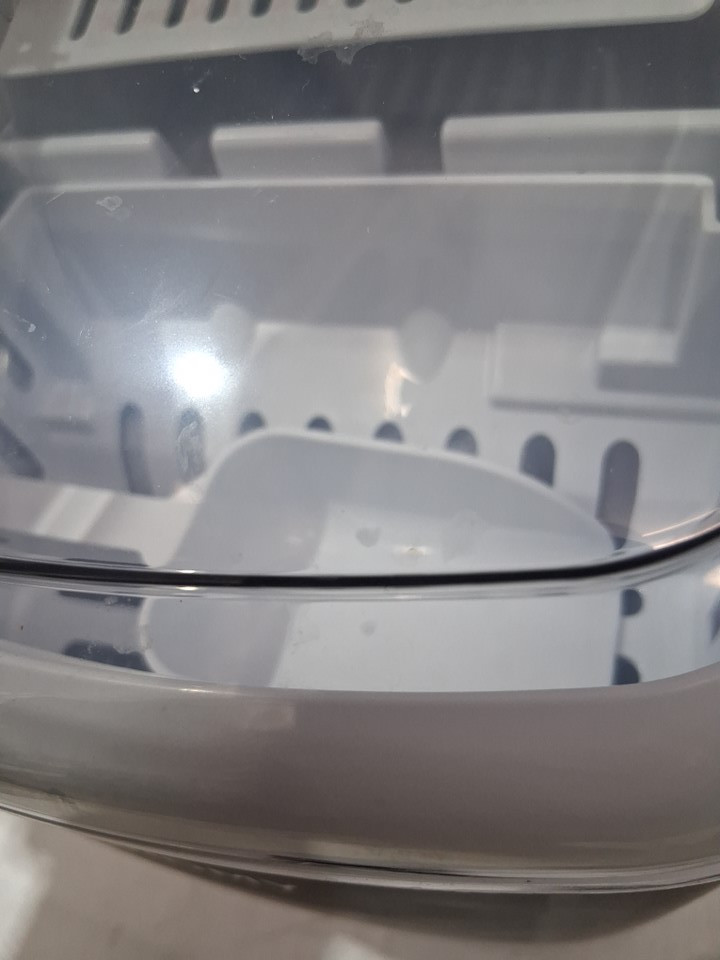 EUHOMY Countertop Ice Maker Machine - MAKES 26LB/Day - BLACK (MODEL: im-06d/IM001-Bbl-CAEH) image 7