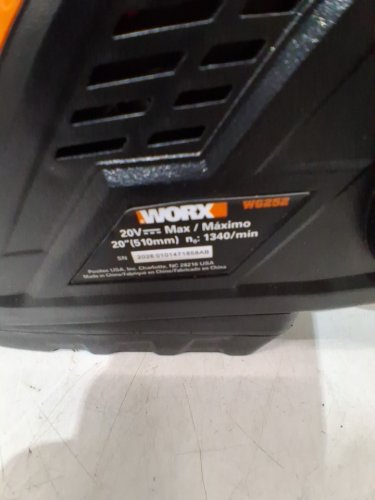 WORX POWER SHARE 2-IN-1 EXTENDABLE CORDLESS HEDGE TRIMMER - 20" BLADE/20V - ORANGE (MODEL: WG252.9 image 4