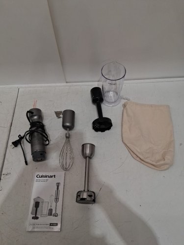 Cuisinart variable speed hand blender with attachments - stainless steel (model: hb-625pcc / 1437697) image 3