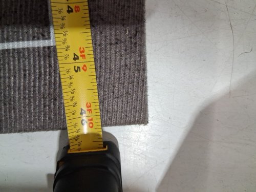 L-shaped Machine Washable Non-Slip corner kitchen mat -47.2" x 29.5" x 17.7" -black/grey (model:7A2SRYFVZAG4) image 3