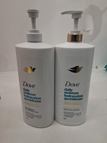 2PC Dove Daily moisture DAMAGE THERAPY shampoo & CONDITIONER  for dry hair - 1.18l/EACH image 2