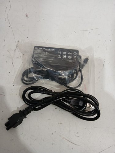 universal laptop AC usb c adapter replacement  - 65 watt - black - (model:SM65CL-01) image 3