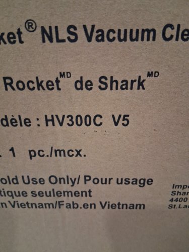SHARK ROCKET PET ULTRA-LIGHT CORDED stick and handheld VACUUM cleaner - BLUE & GREY (MODEL: HV300C v5) image 7