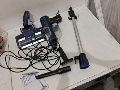 SHARK ULTRALIGHT PET PRO CORDED STICK/handheld vacuum WITH POWERFINS AND SELF-CLEANING BRUSHROLL - 120V - BLUE (MODEL: HZ600C) image 3