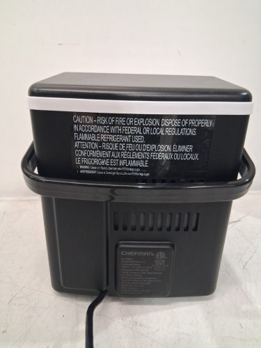 Iceman Dual-Size Ice self cleaning portable counter top ice maker - 22lbs/24hrs - black (model: rj56-bul-12) image 7
