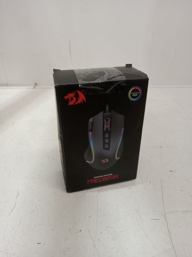 Redragon Wired RGB Optical Gaming Mouse with key binding macros - black (model: MD612-RGB) image 3