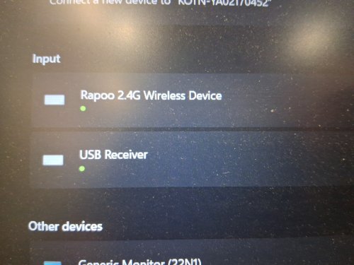 rapoo wireless keyboard & mouse combo - black (model: 9360m) image 4