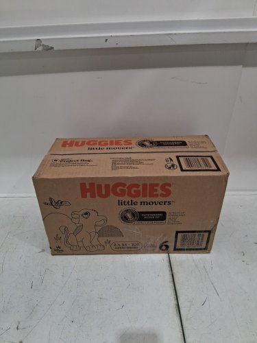 108pk huggies little movers outstanding active fit disposable baby diapers - size 6 (35lb+) - disney baby lion king (style: 56319) image 2