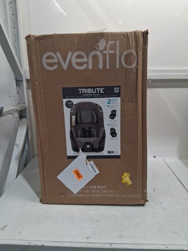 EVENFLO TRIBUTE LX CONVERTIBLE CAR SEAT - 40LBS CAP - GREY (MODEL: 38111190C) image 6