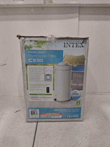 Intex C530 Krystal Clear Cartridge Filter Pump for Above Ground Pools - 530 GPH- white (Model:26603EG) image 8